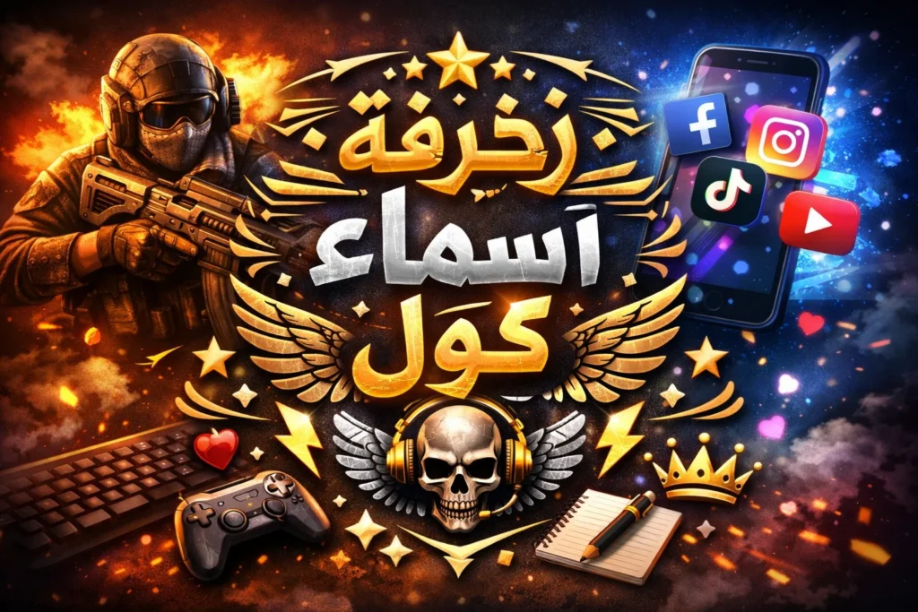 زخرفة اسماء كول